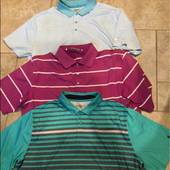 MENS NIKE GOLF,PETER MILLAR DRI FIT Sz XL - Picture 1 of 4